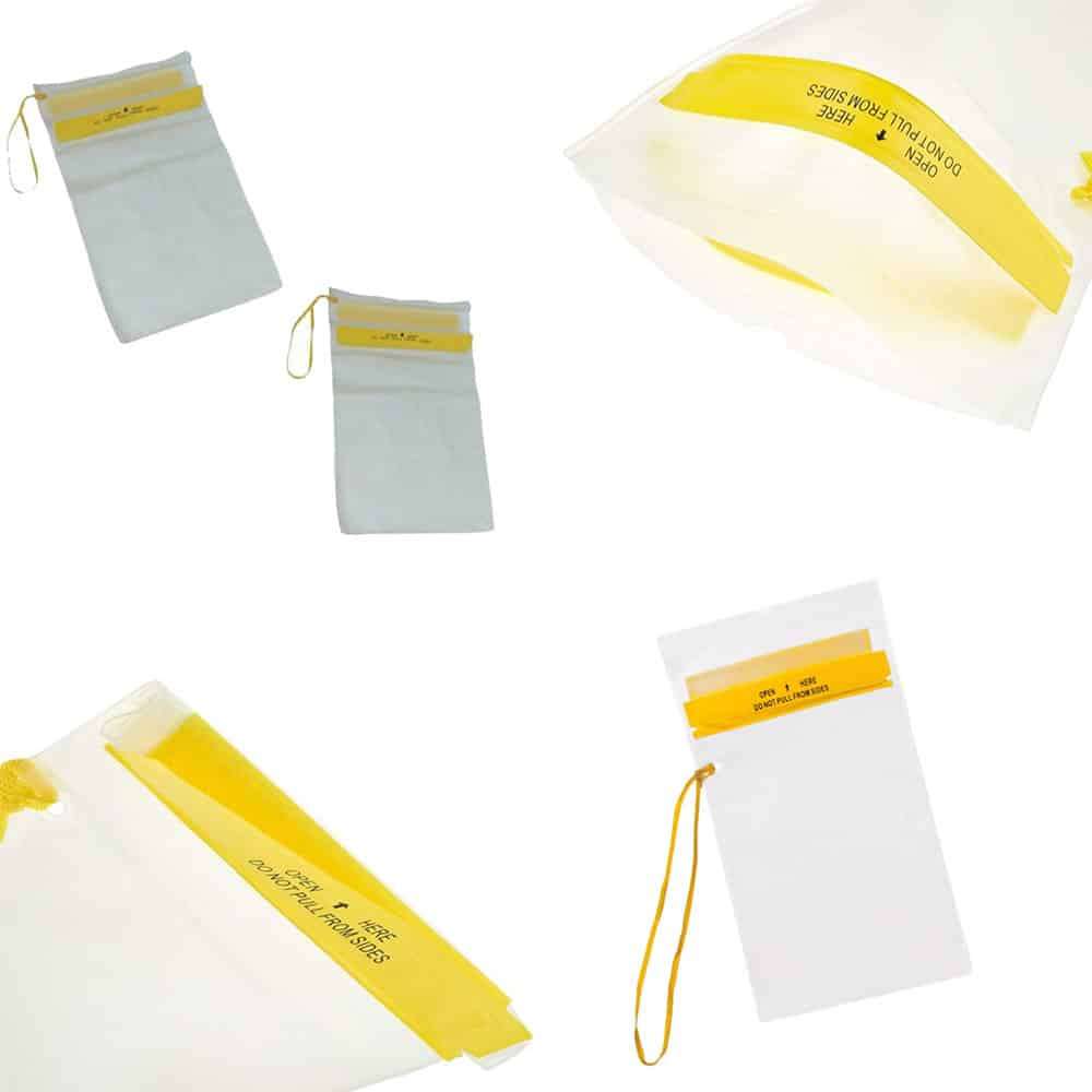 Navstar Water-Resistant Phone/Tablet/Document Zipper Pouch- x2 Combo