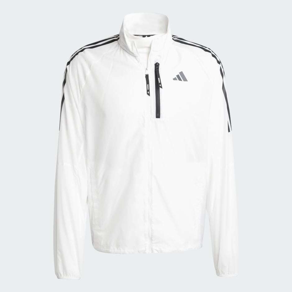 adidas Own the Run 3-Stripes Packable Jacket