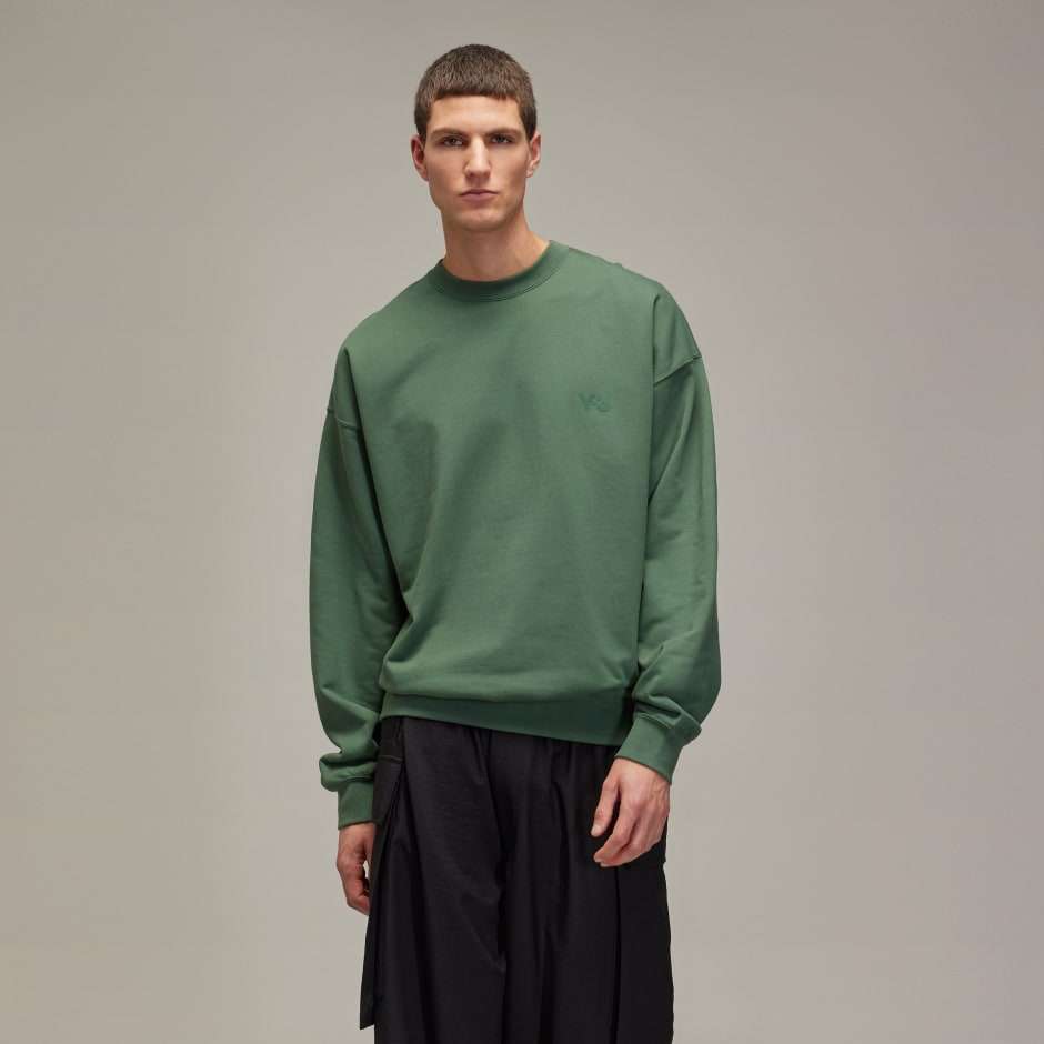 adidas Y-3 French Terry Crew Sweater
