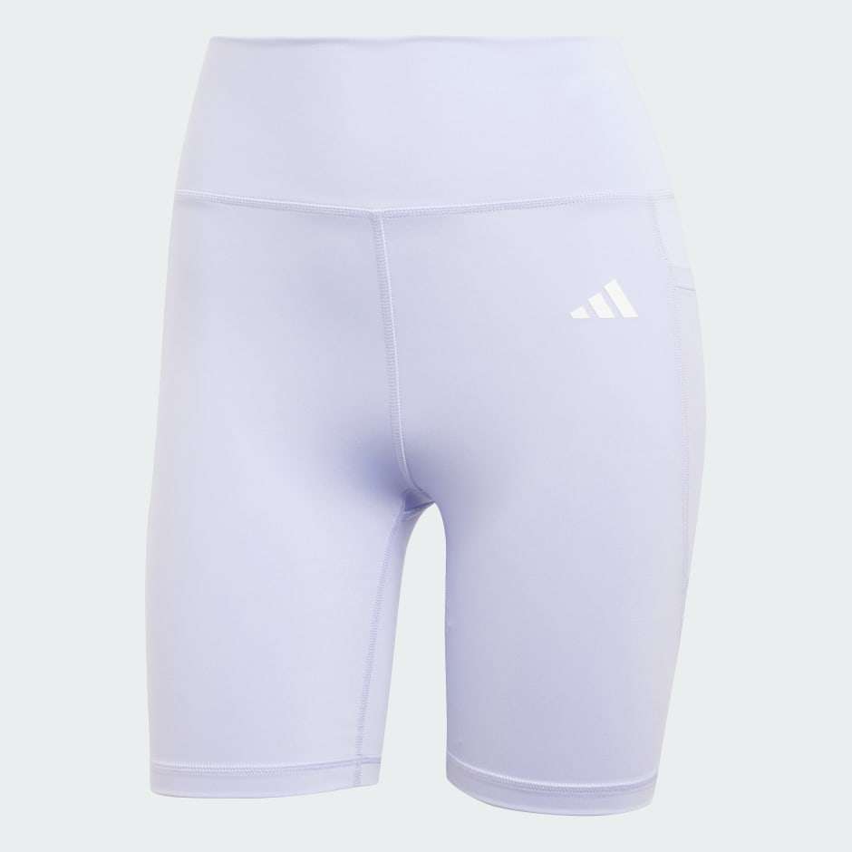 adidas Optime Essentials Stash Pocket 7-Inch Short Leggings
