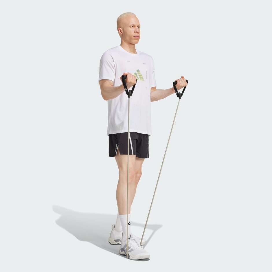 adidas Climacool Training Camo Logo Graphic Tee