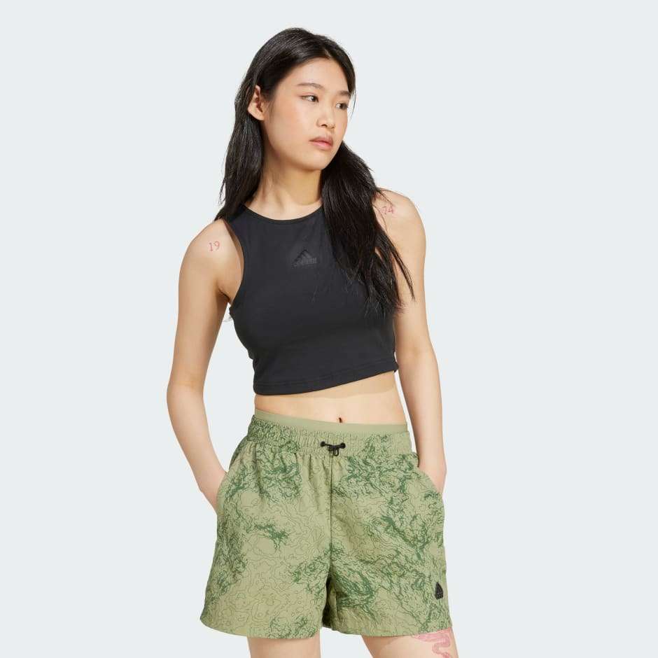 adidas City Escape Cropped Tank Top