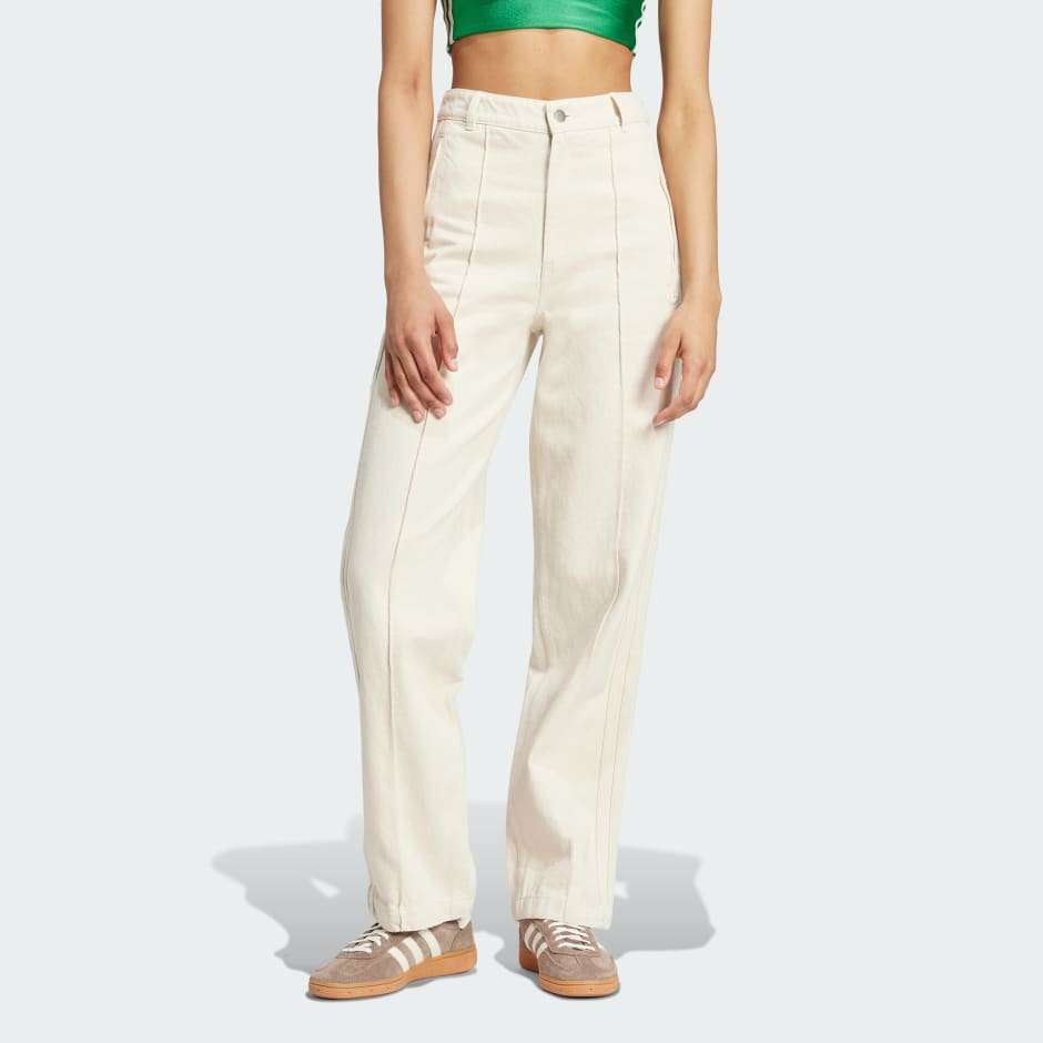 adidas Premium Essentials Denim Straight Leg Pants