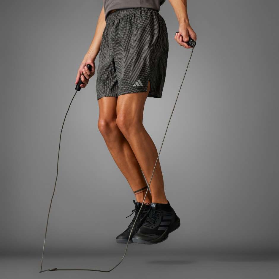 adidas Designed for Training HIIT Workout HEAT.RDY Print Shorts