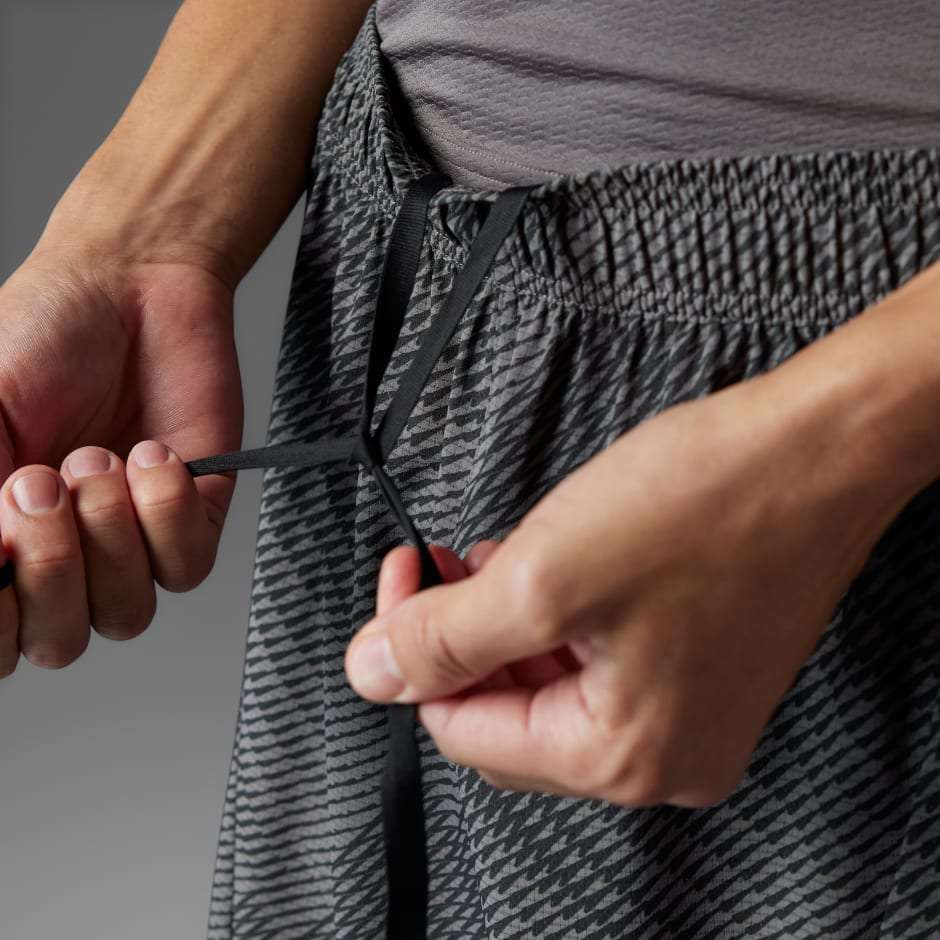 adidas Designed for Training HIIT Workout HEAT.RDY Print Shorts