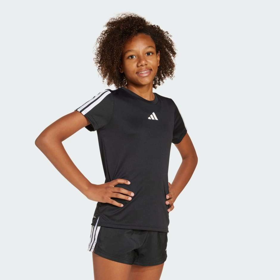 adidas Training Essentials 3-Stripes Tee Kids