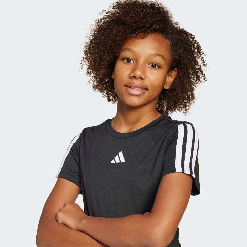adidas Training Essentials 3-Stripes Tee Kids