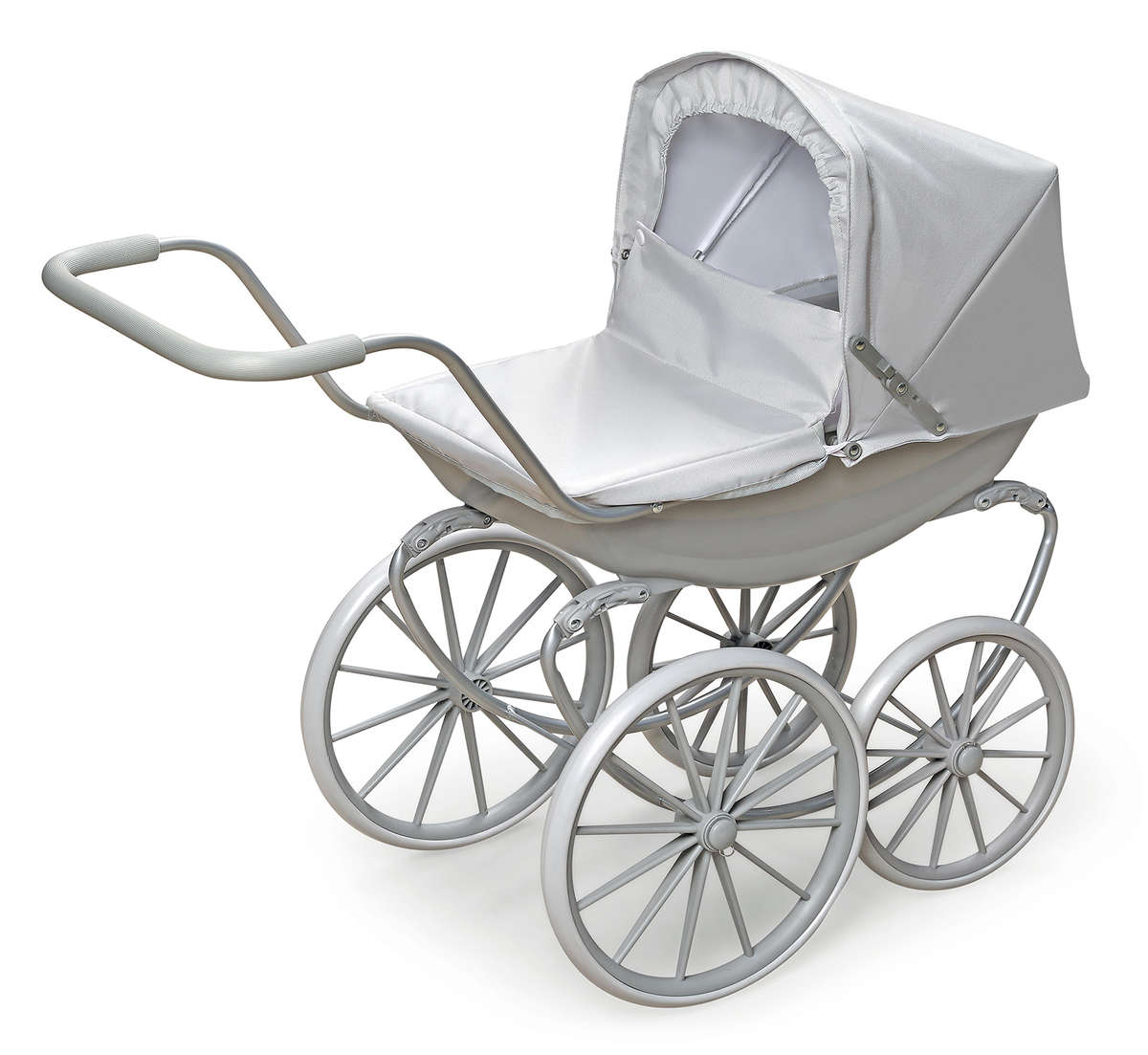 Badger Basket London Doll Pram - Executive Gray