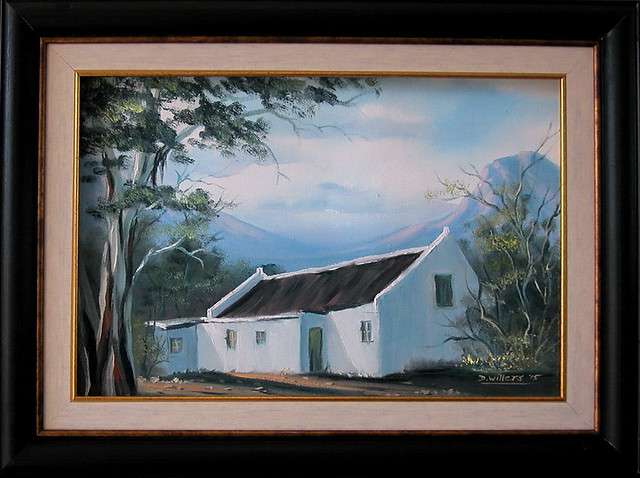 DANE WILLERS Original Oil: Outside Barrydale.  X-MAS SPECIAL LOW PRICE ! Gallery Price: R5500.00