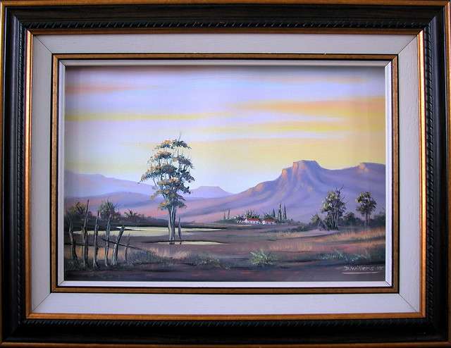 DANE WILLERS  Original Oil: Freestate Morn. Oil on Canvas. Gallery Price: R4500.00