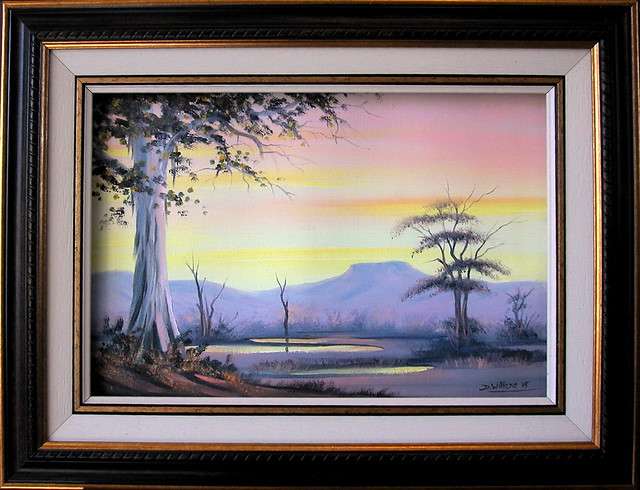 DANE WILLERS  Oil:  Morning Splendour.  Gallery Price: R4500.00