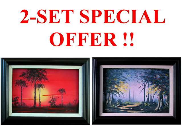 DANE WILLERS (1949 - ): Oil: Fathers day 2 - SET SPECIAL OFFER, FRAMED  !! Gallery Price: R9000.00