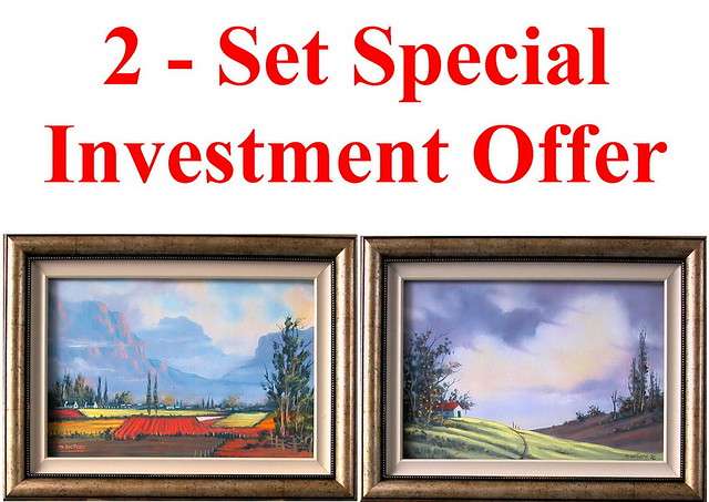 DANE WILLERS (1949 - ):  2 - Set Special Offere !!.Gallery Price: R9000.00