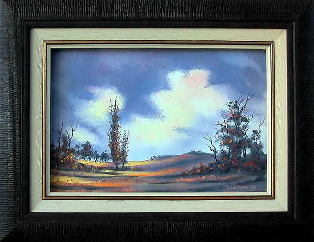 DANE WILLERS (1949 - ): Original Oil. "Tempest" MAKE AN OUTRIGHT OFFER ?? .Gallery Price: R5000.00