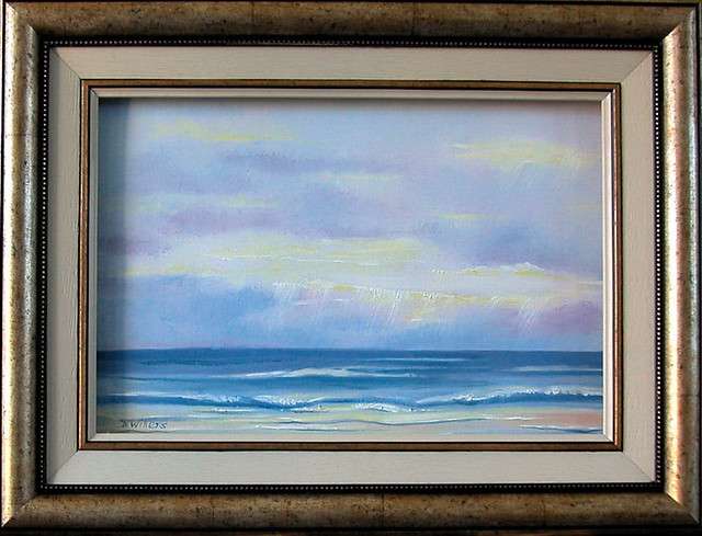 DANE WILLERS:  (1949 - ) Original Oil. ; Sunrise 7.