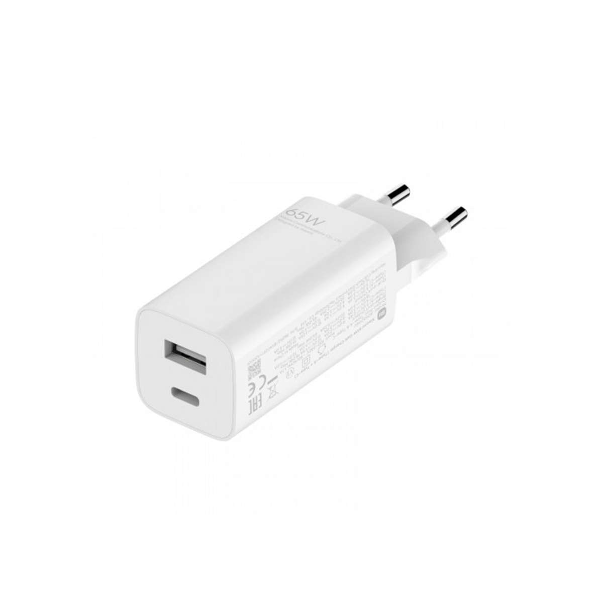 Xiaomi 65W GaN Charger (Type-A + Type-C) EU - White - BHR5515GL