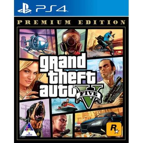 Grand theft Auto V - Premium Edition - GTA V (PS4)