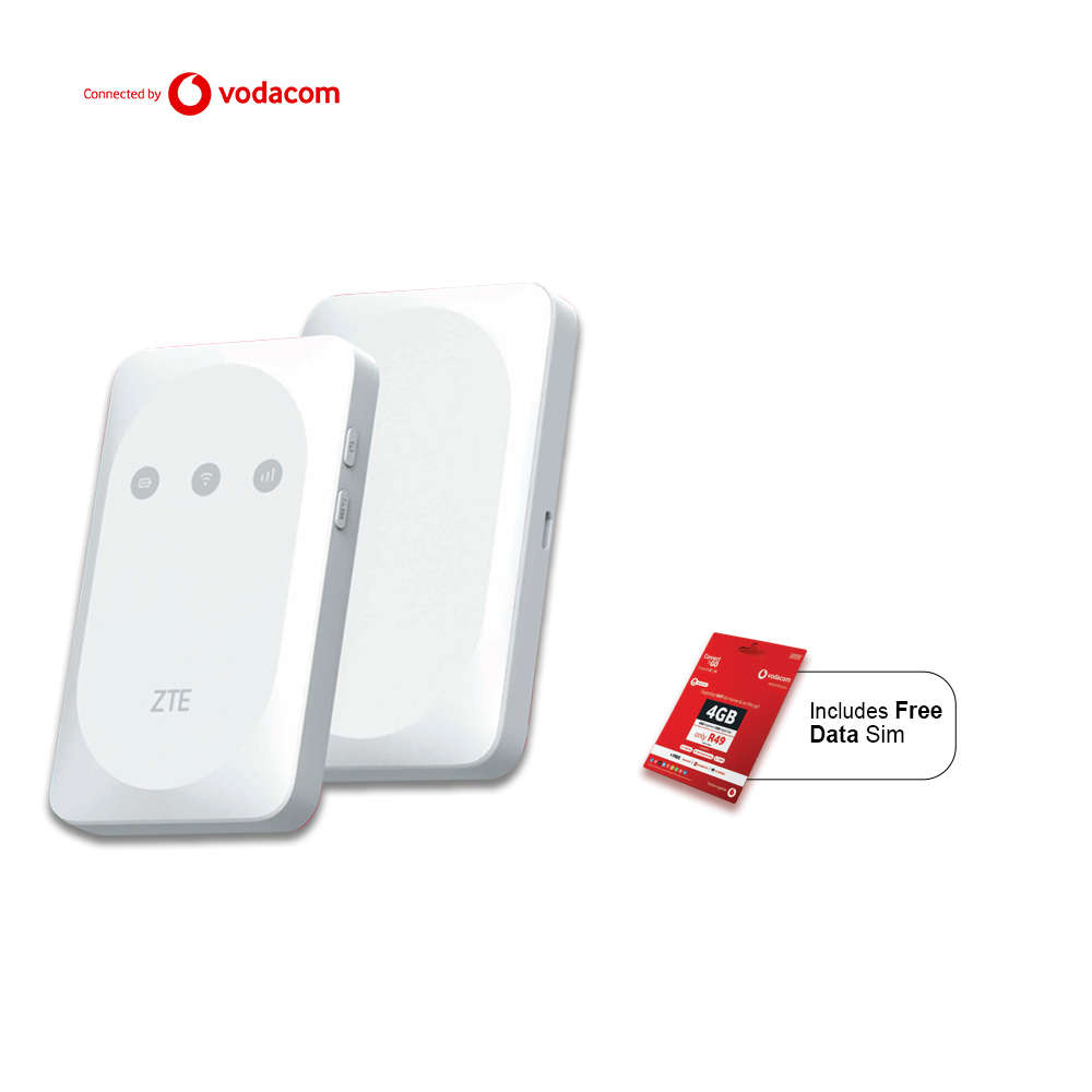 ZTE MF935 4G LTE Mobile Pocket Wi-Fi Router (Vodacom Locked)