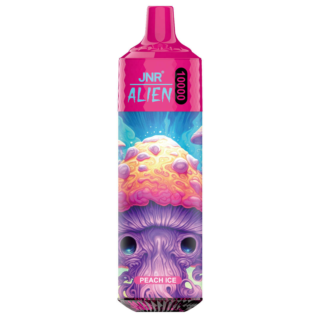 JNR Alien 10 000 Puffs 5% Disposable Vape - Peach Ice