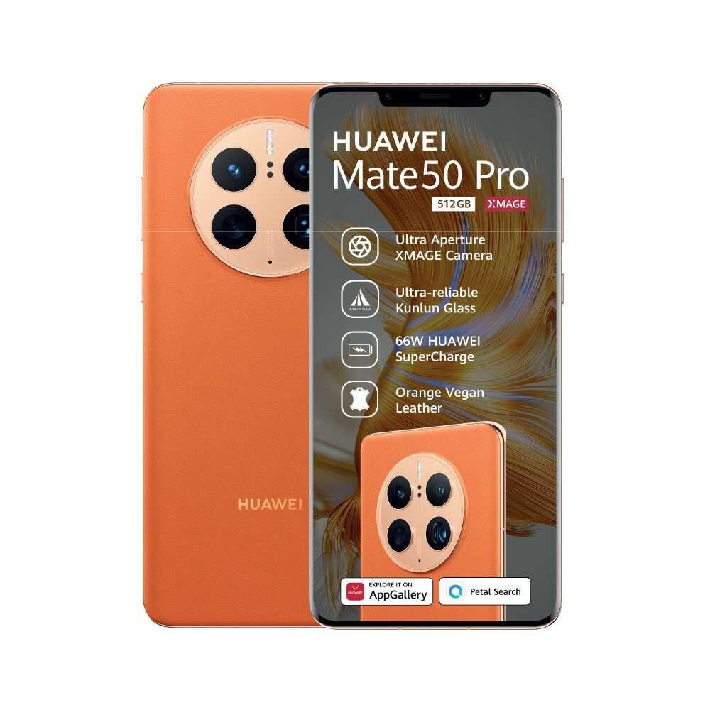 HUAWEI Mate 50 Pro 512GB Dual SIM - Orange