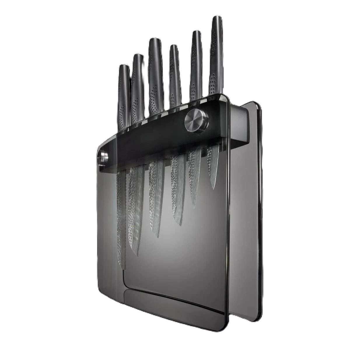 Cuisine::pro iD3 Black Samurai Sakai Knife Block 7Pc