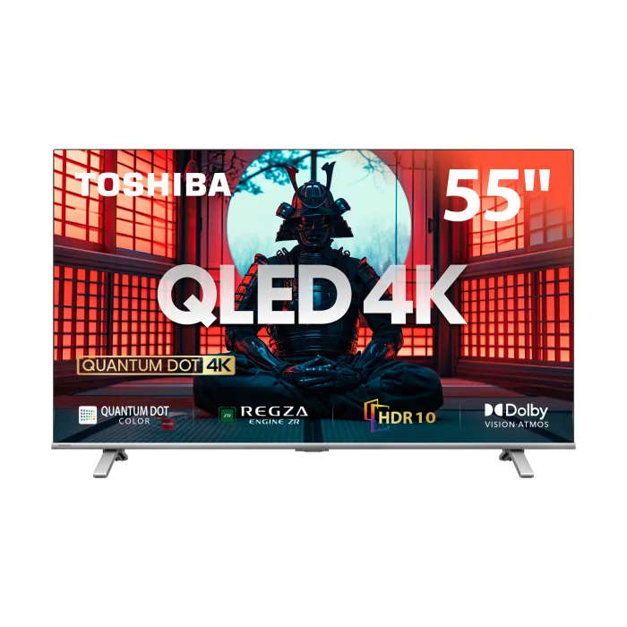 Toshiba 55-inch 4K QLED Smart TV-55C450MN