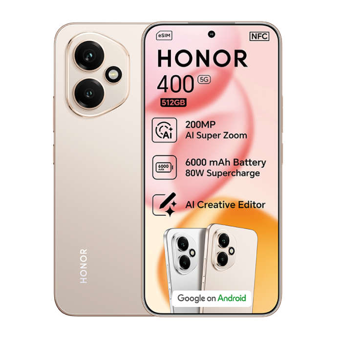 Honor 400 5G Dual Sim 512GB - Gold
