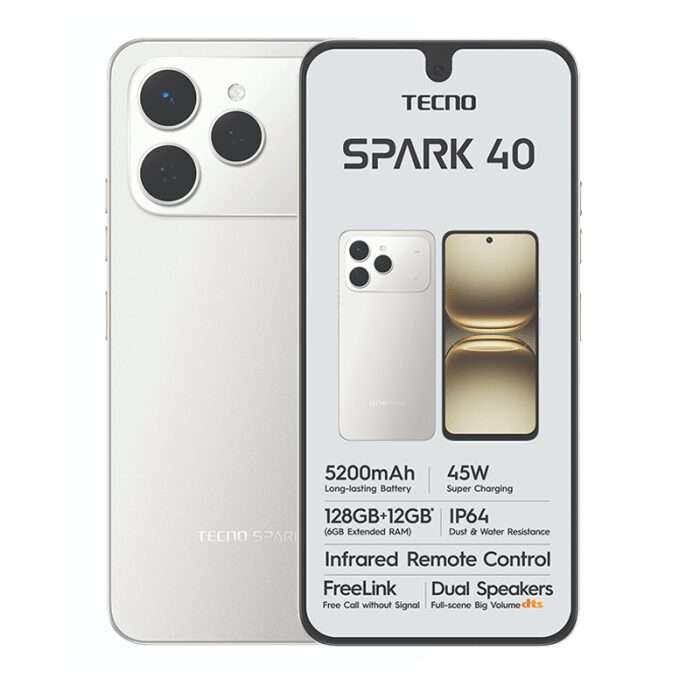 Tecno Spark 40 4G Dual Sim 128GB