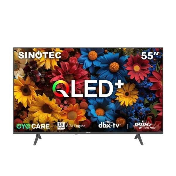 Sinotec 55" STL-55G2Q 4K QLED Google Smart TV