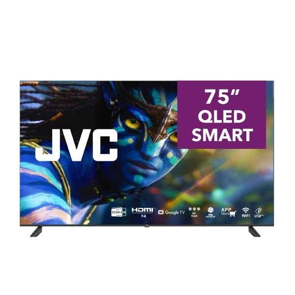 JVC 75" LT-75NQ7115A 4K QLED Smart Android TV