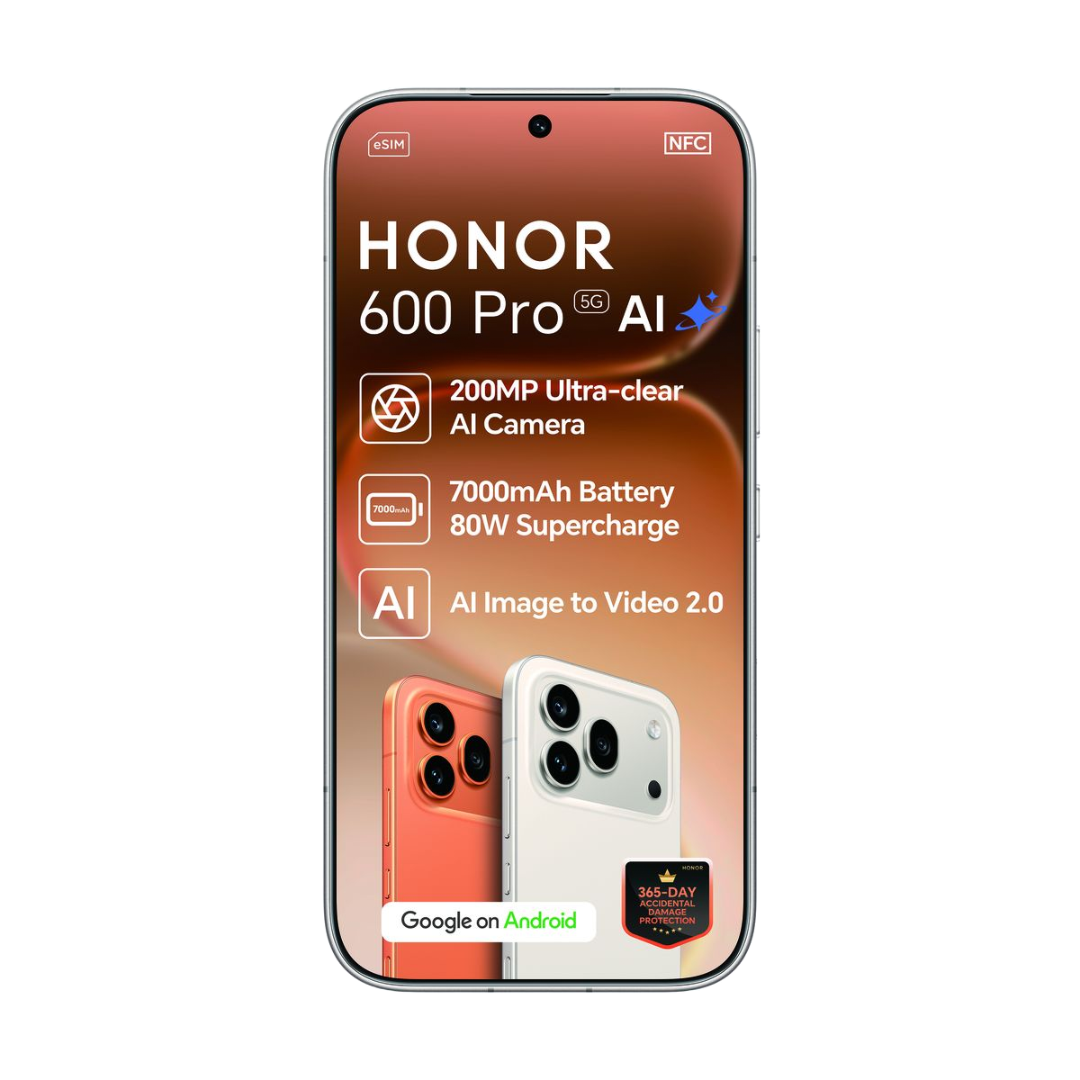 Honor 600 Pro Orange 512GB 5G
