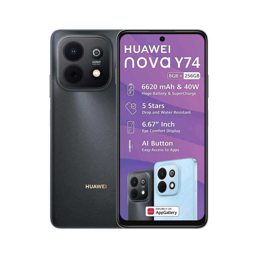 Huawei nova Y74 Black 256GB 4G