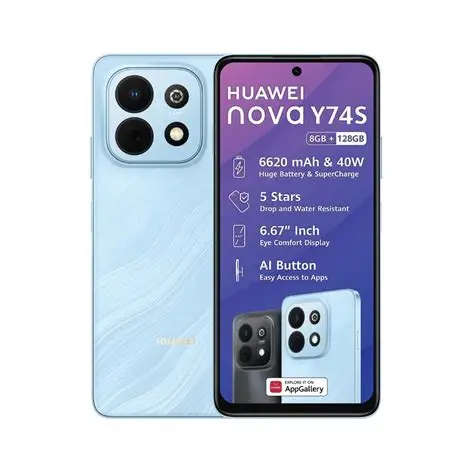 Huawei nova Y74S Blue 128GB 4G