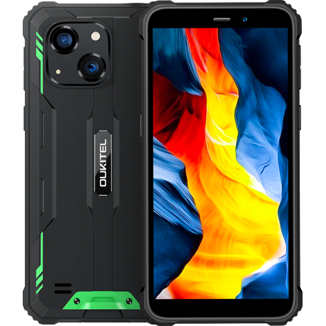 Oukitel G2 Rugged device-G2-4/64-BLK+GREEN