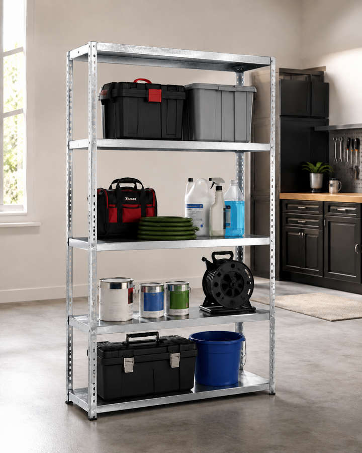 StackPro Galvanized 5 Layer Shelf - 150 X 75 X 30CM