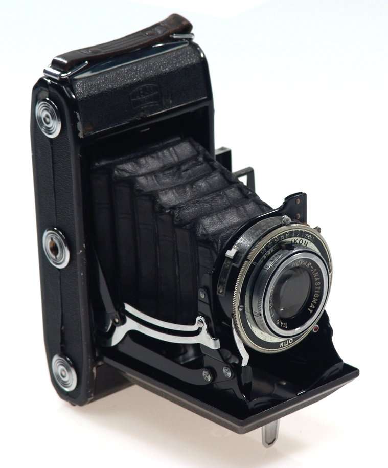 ZEISS IKON 521/2 BELLOWS CAMERA ANSTIGMAT 4.5/10.5cm NR