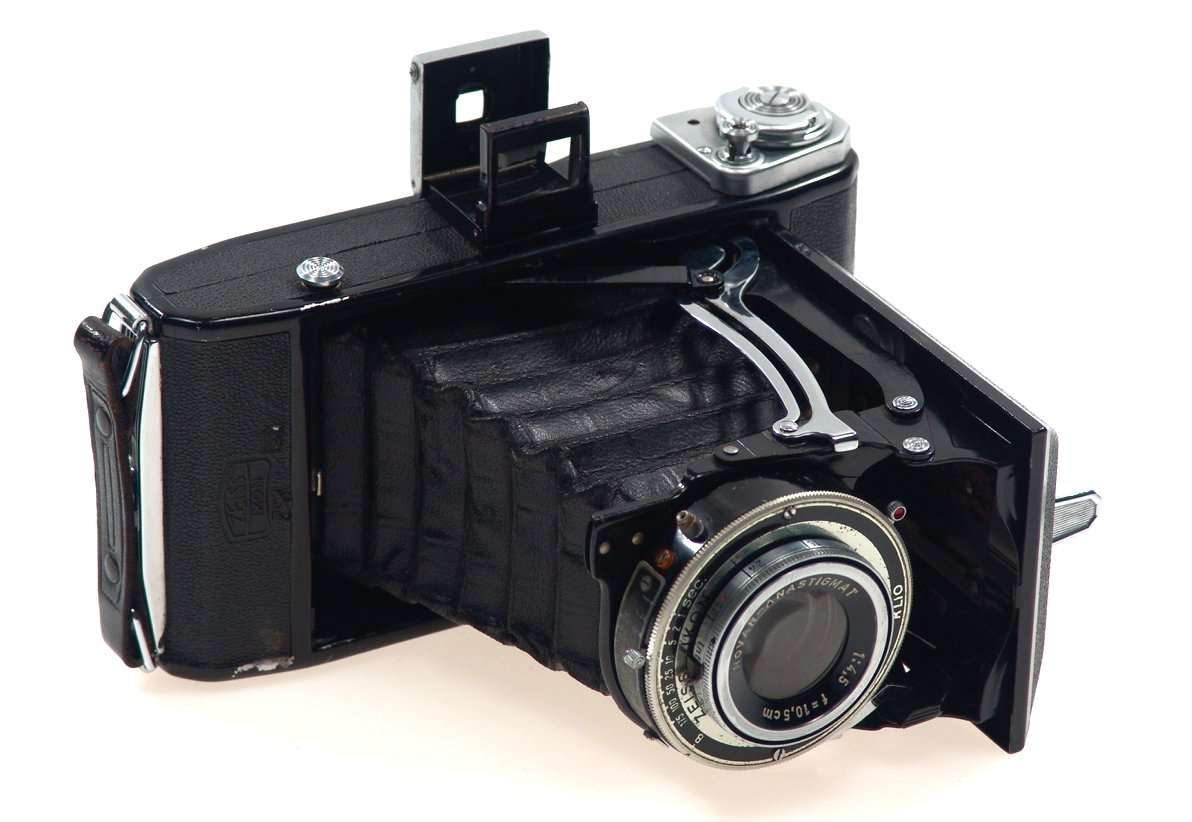 ZEISS IKON 521/2 BELLOWS CAMERA ANSTIGMAT 4.5/10.5cm NR