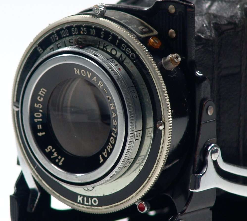 ZEISS IKON 521/2 BELLOWS CAMERA ANSTIGMAT 4.5/10.5cm NR