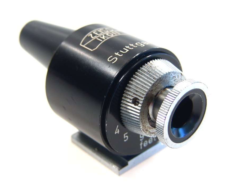 ZEISS IKON CONTAX IIIa CAMERA IIa I BLACK UNIVERSAL VIEWFINDER ATTACHMENT 438 NR