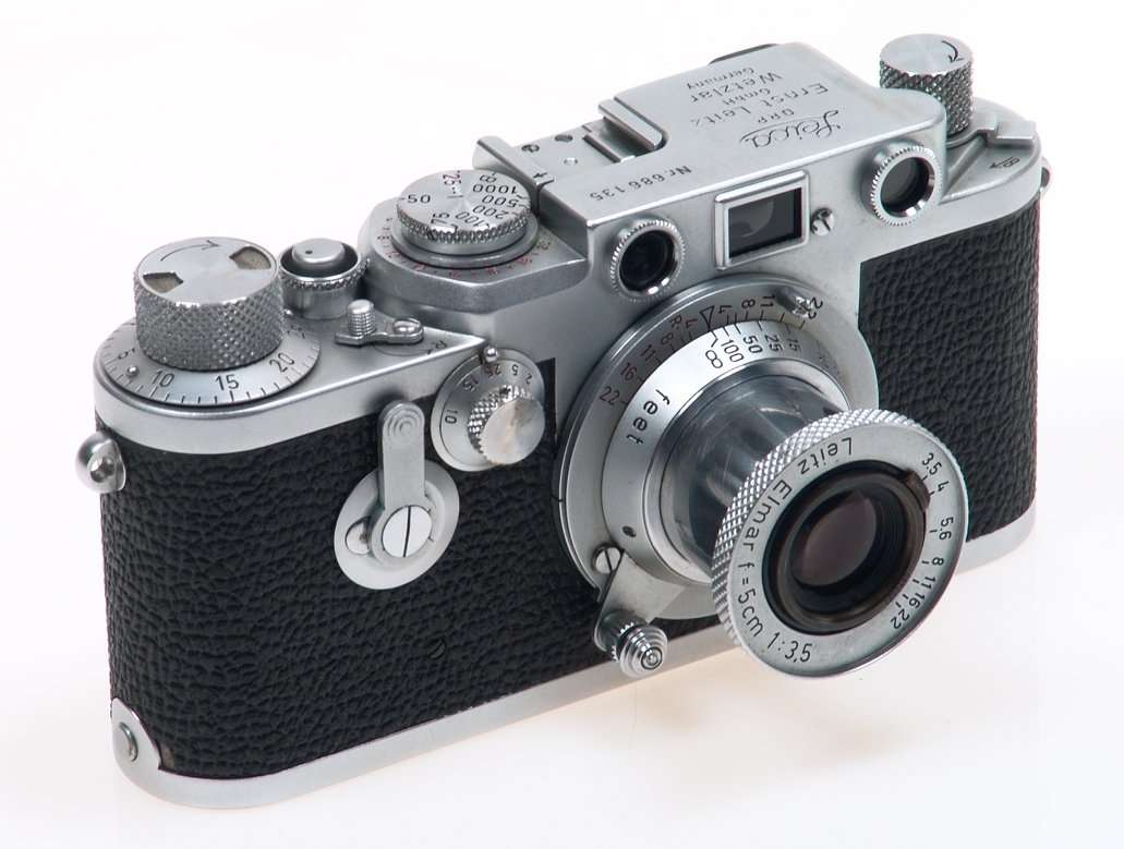 LEICA IIIf CAMERA ELMAR 3.5/5cm 3F RED DIAL SELF TIMER