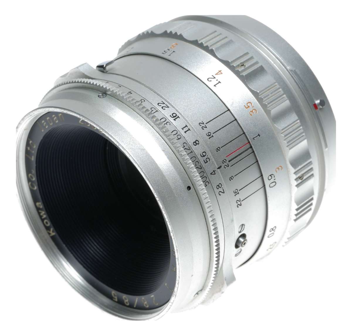 Kowa 66 Chrome Prime lens 1:2.8/85mm 120 SLR Medium format f/2.8
