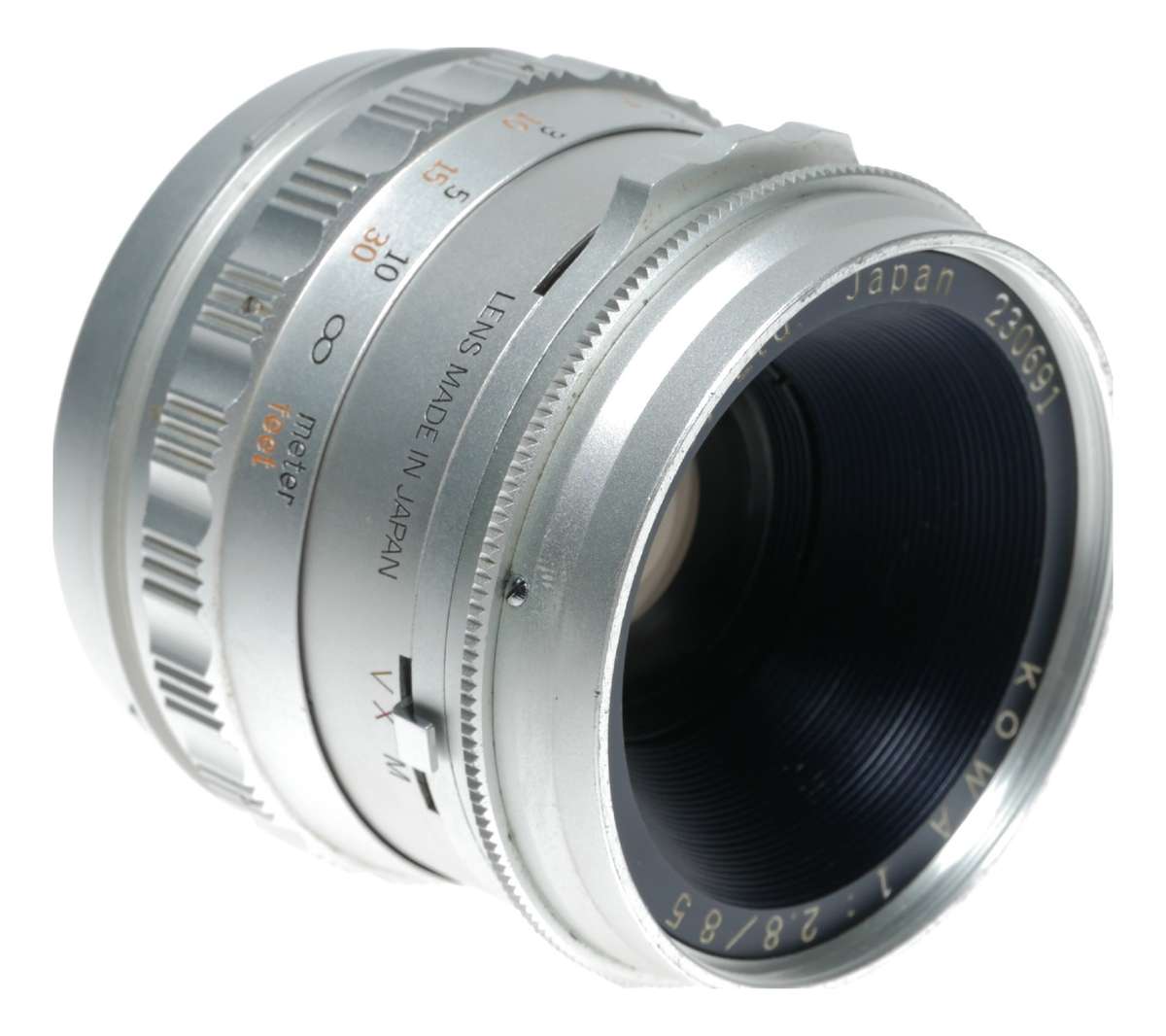 Kowa 66 Chrome Prime lens 1:2.8/85mm 120 SLR Medium format f/2.8
