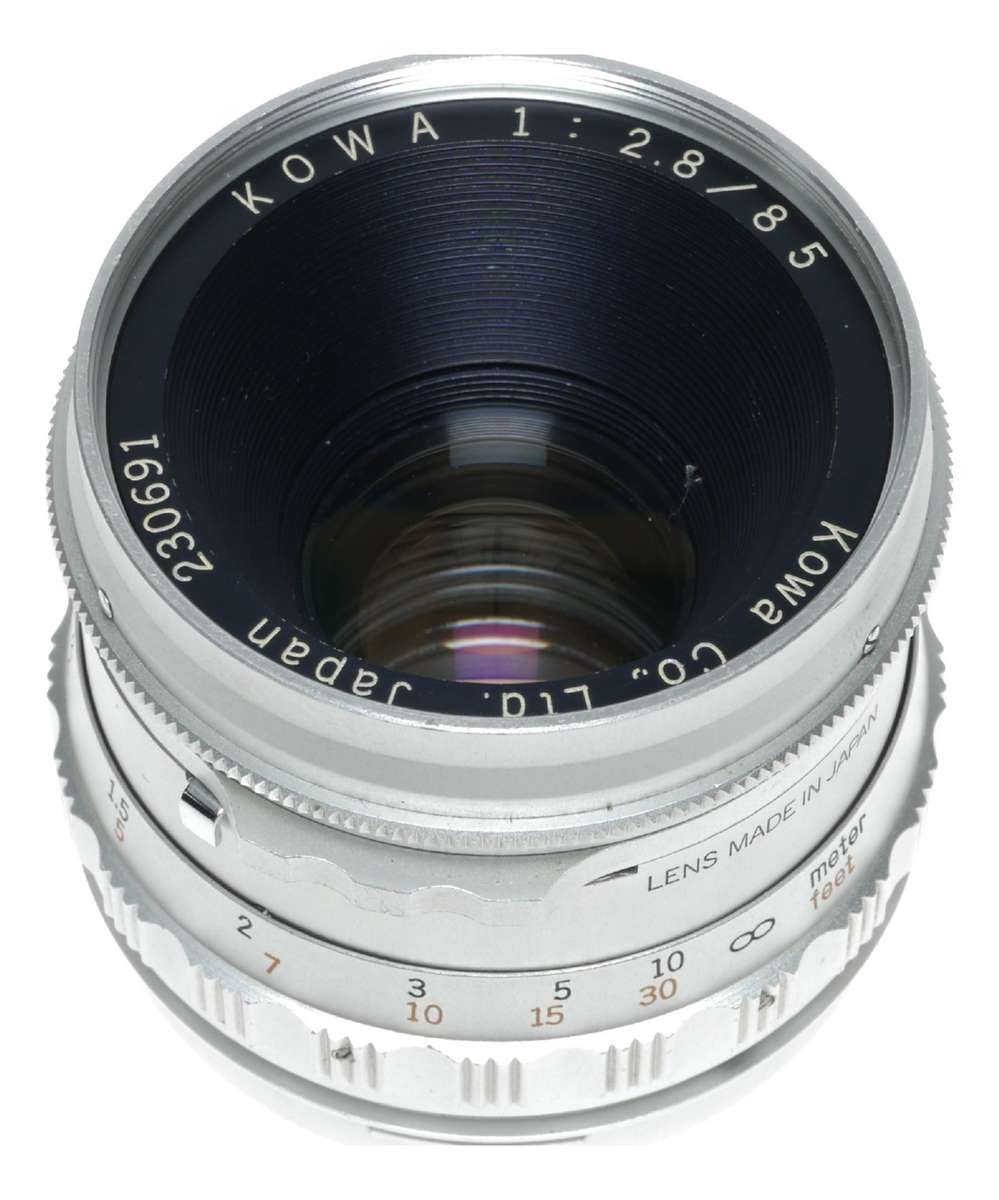 Kowa 66 Chrome Prime lens 1:2.8/85mm 120 SLR Medium format f/2.8