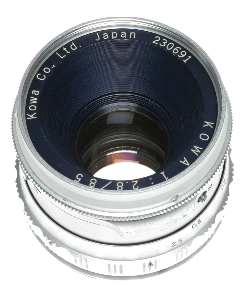 Kowa 66 Chrome Prime lens 1:2.8/85mm 120 SLR Medium format f/2.8