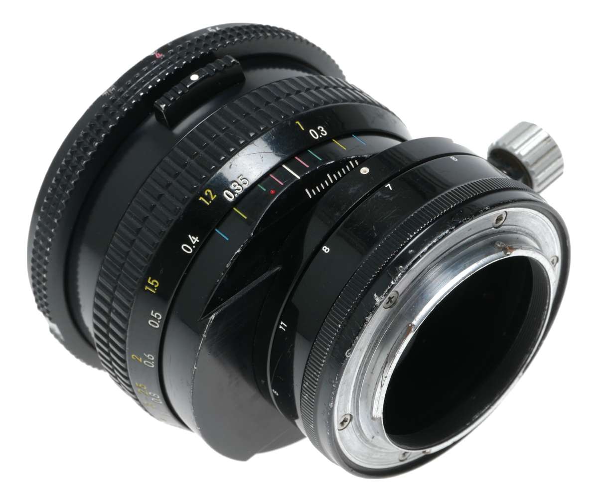 PC-Nikkor 28mm 1:4 Nikon Shift vintage 35mm film lens Architecture