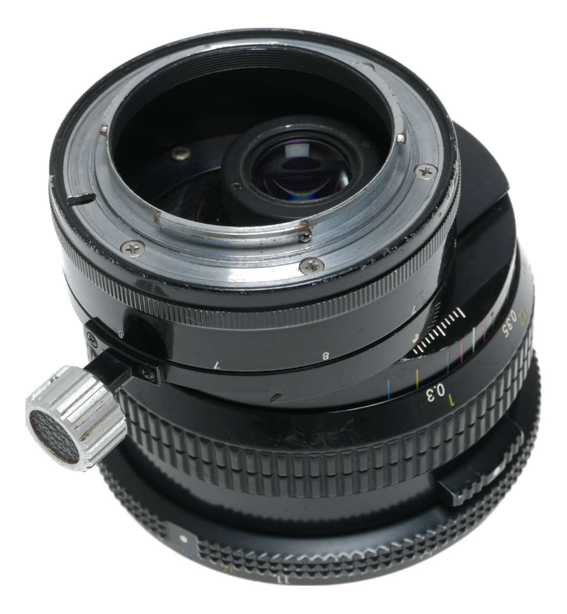 PC-Nikkor 28mm 1:4 Nikon Shift vintage 35mm film lens Architecture