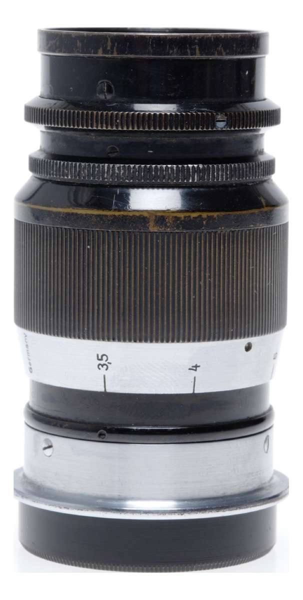 Leitz Elmar f=9cm 1:4 M39 Leica Vintage Camera Brass Lens