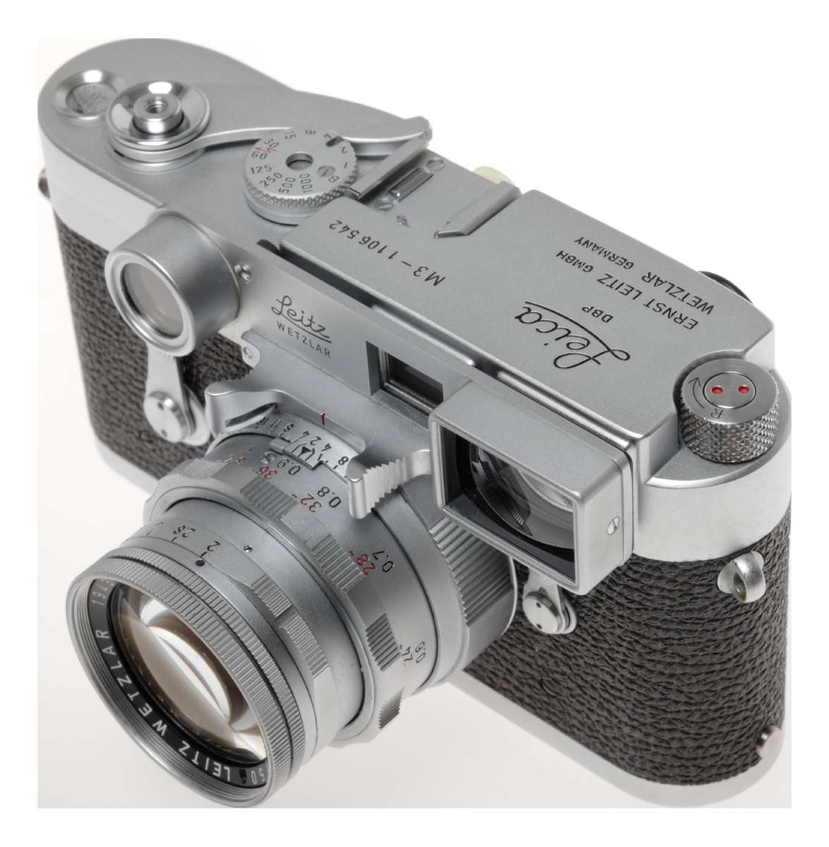 Leica M3 Rangefinder 35mm Film Camera Summicron 1:2/50 in Box