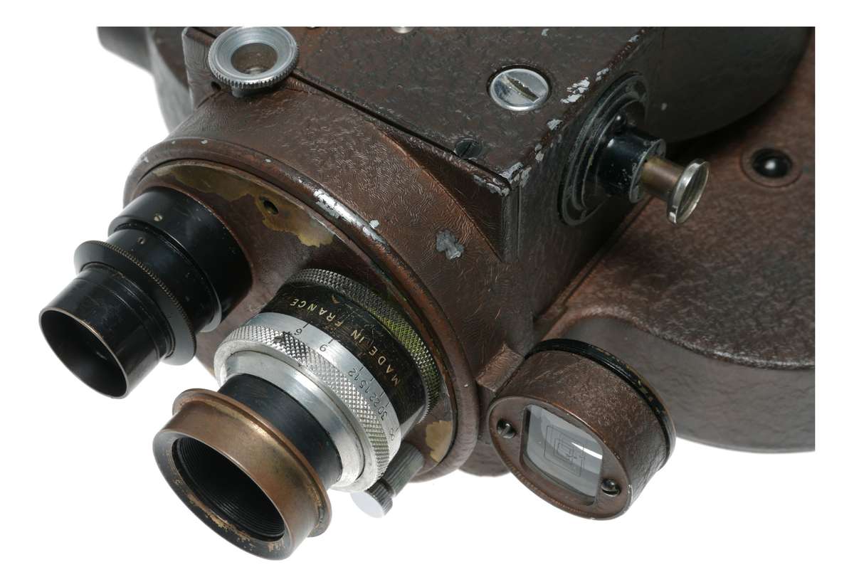 Victor 16mm cine camera Berthiot Cinor lenses 1.5/25mm Dallmeyer