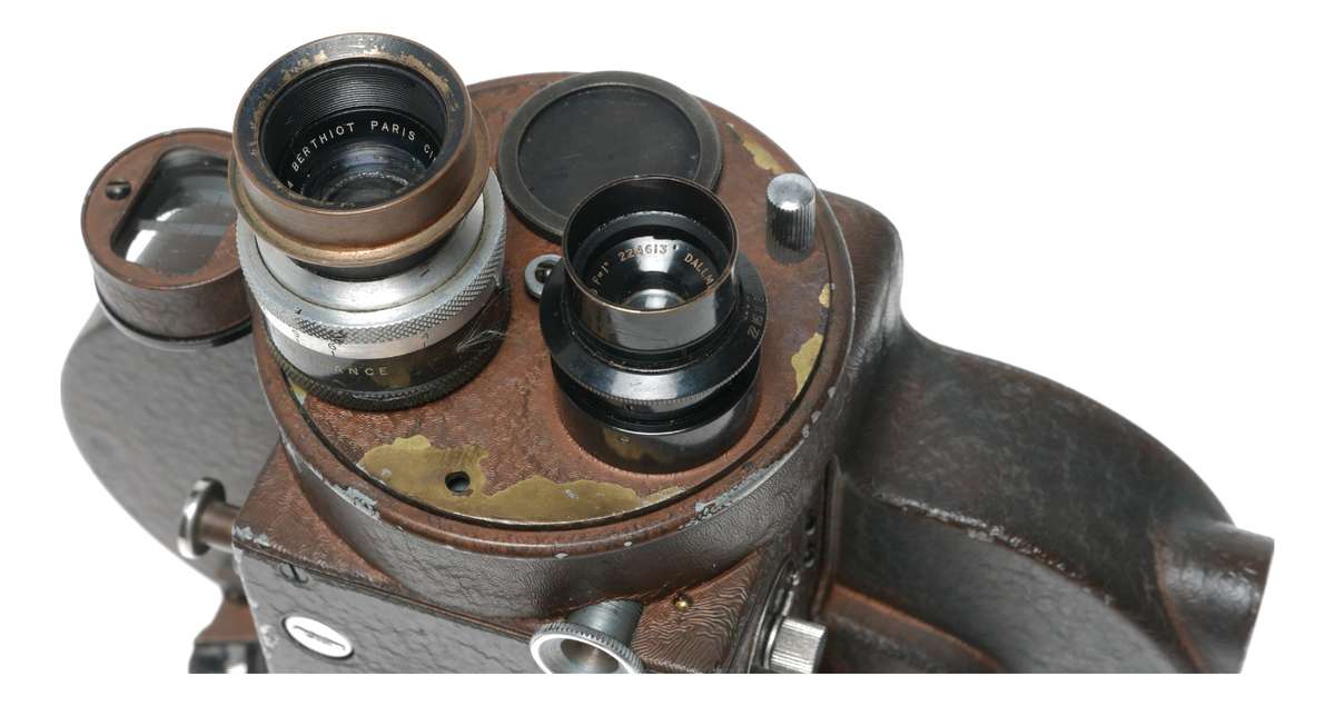 Victor 16mm cine camera Berthiot Cinor lenses 1.5/25mm Dallmeyer